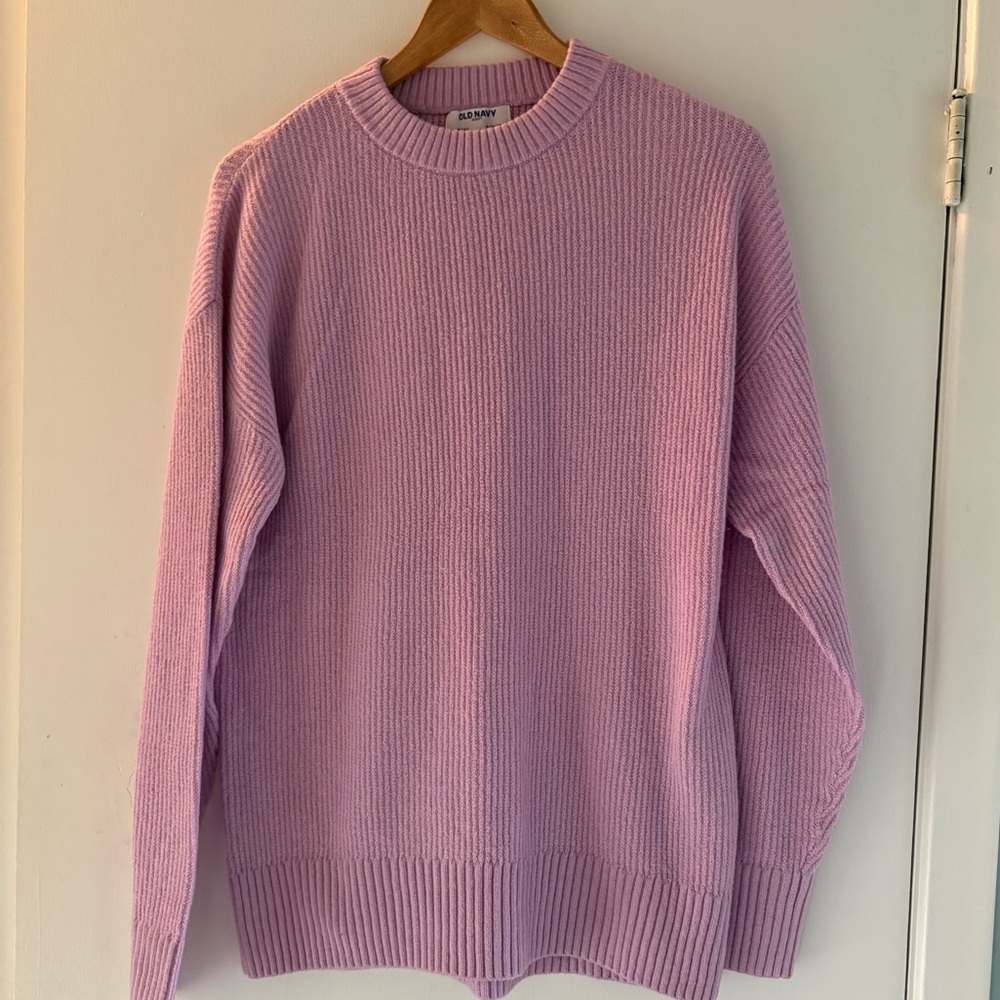 Old Navy Lilac Crewneck Sweater